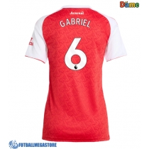 Fotballdrakt Dame Arsenal Gabriel Magalhaes #6 Hjemmedrakt 2025-26 Kortermet